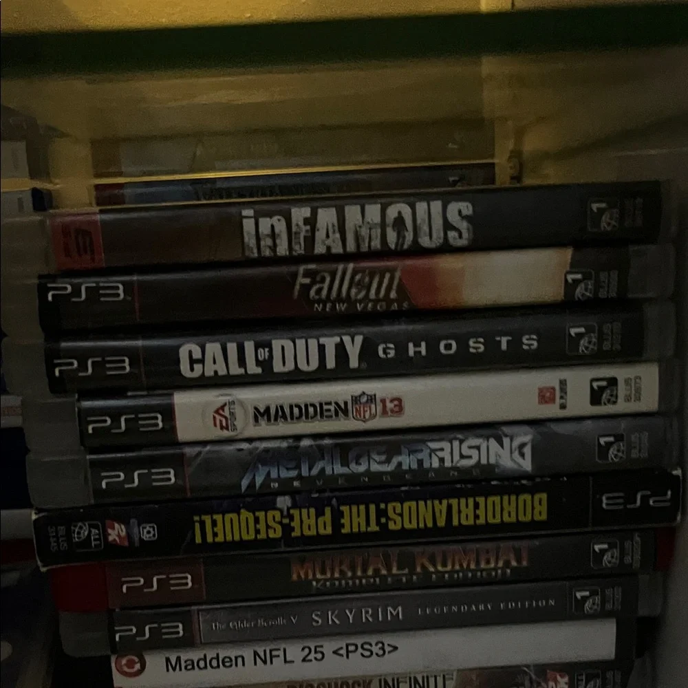 PS3 Gaming Console in Black
